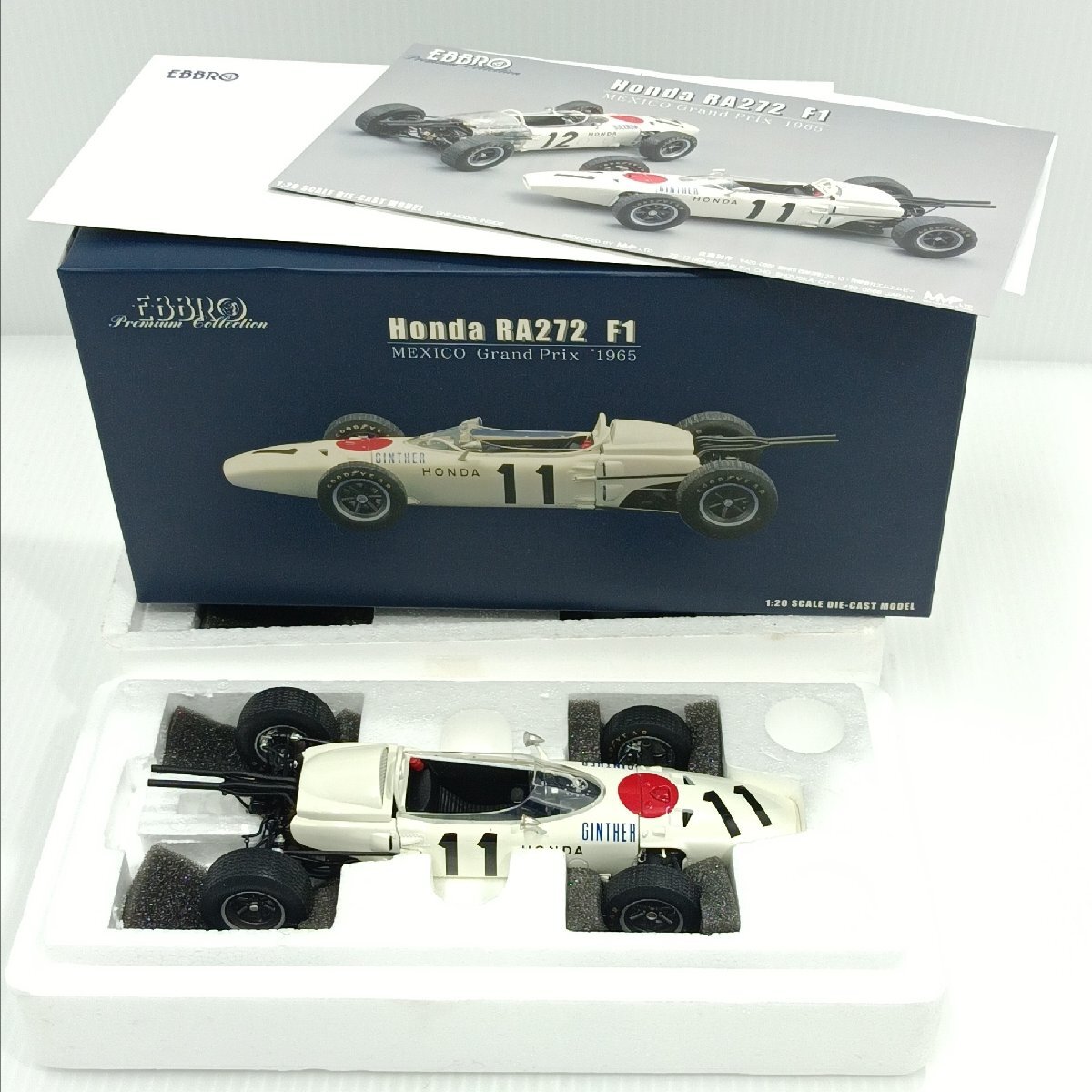 Yahoo!オークション -「ホンダ f1 ra272」(ミニカー) の落札相場