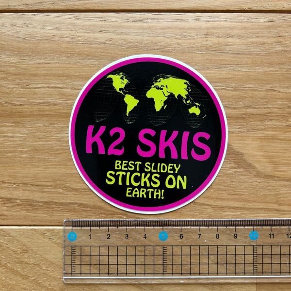 ★即決 K2 ステッカー ★ シール デカール アウトドア キャンプ ケーツー SKI