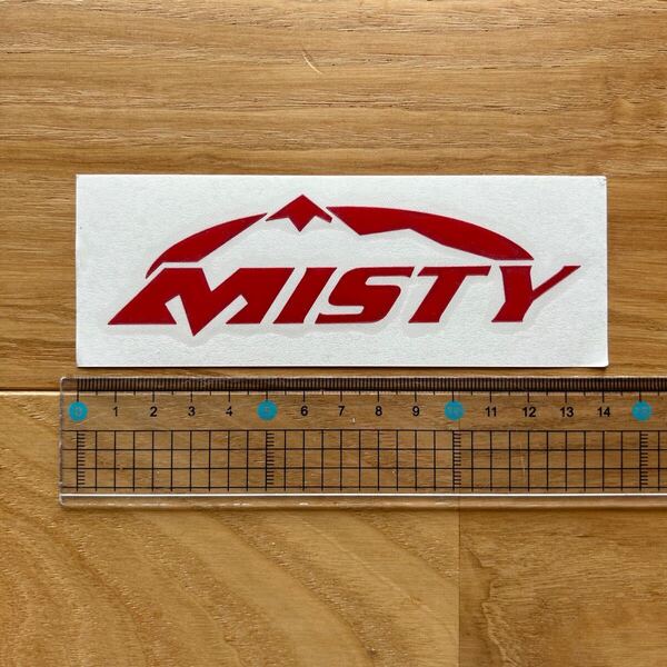 ★即決 MISTY ステッカー ★ シール デカール アウトドア キャンプ ミスティー