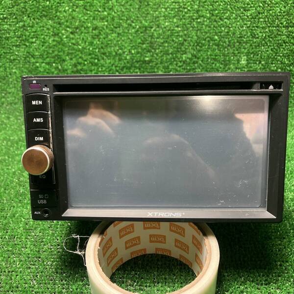 【100】XTRONS TD609Y DVDプレイヤー 現状品