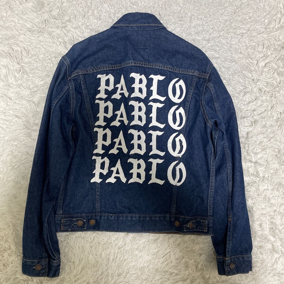 レア美品】 カニエウエスト PABLO コーチジャケット 2016 パリ L