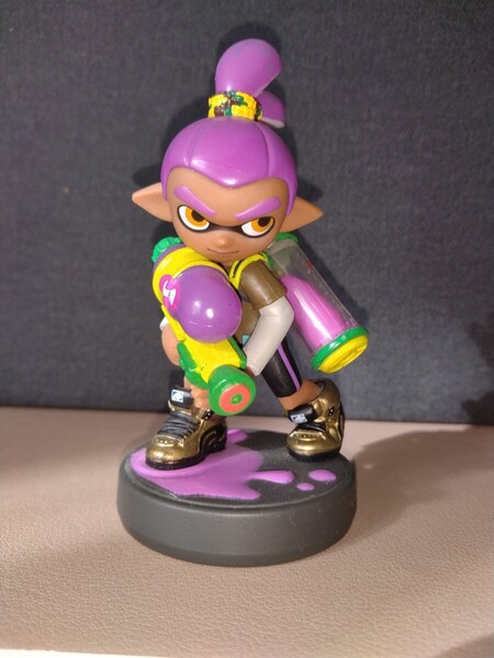 amiibo スプラトゥーン ボーイ パープル