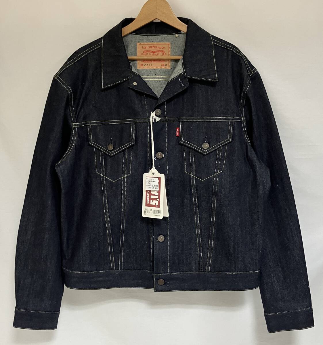 ぼーちゃん 557XX 44 Yahoo!オークション -「リーバイス 557 44」(ジャケット、上着