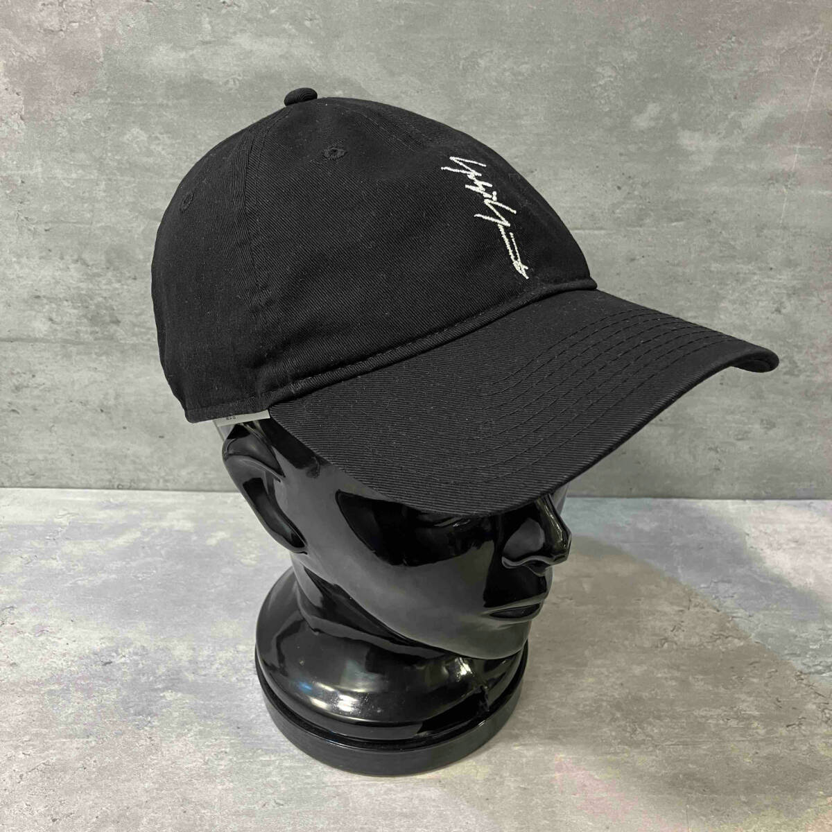 yohji yamamoto POUR HOMME キャップ 黒(総柄) 2001425F0097 yohji yamamoto POUR HOMME キャップ 黒(総柄) 2001425F0097