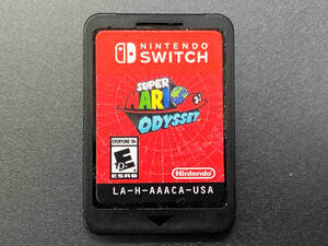 ニンテンドースイッチ スーパーマリオ オデッセイ【箱、取説無し】
