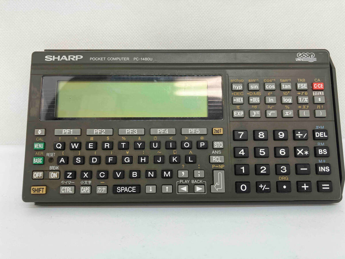 Yahoo!オークション -「pc-1480」(ポケットコンピュータ) の落札 Yahoo!オークション -「pc-1480」(ポケットコンピュータ) の落札