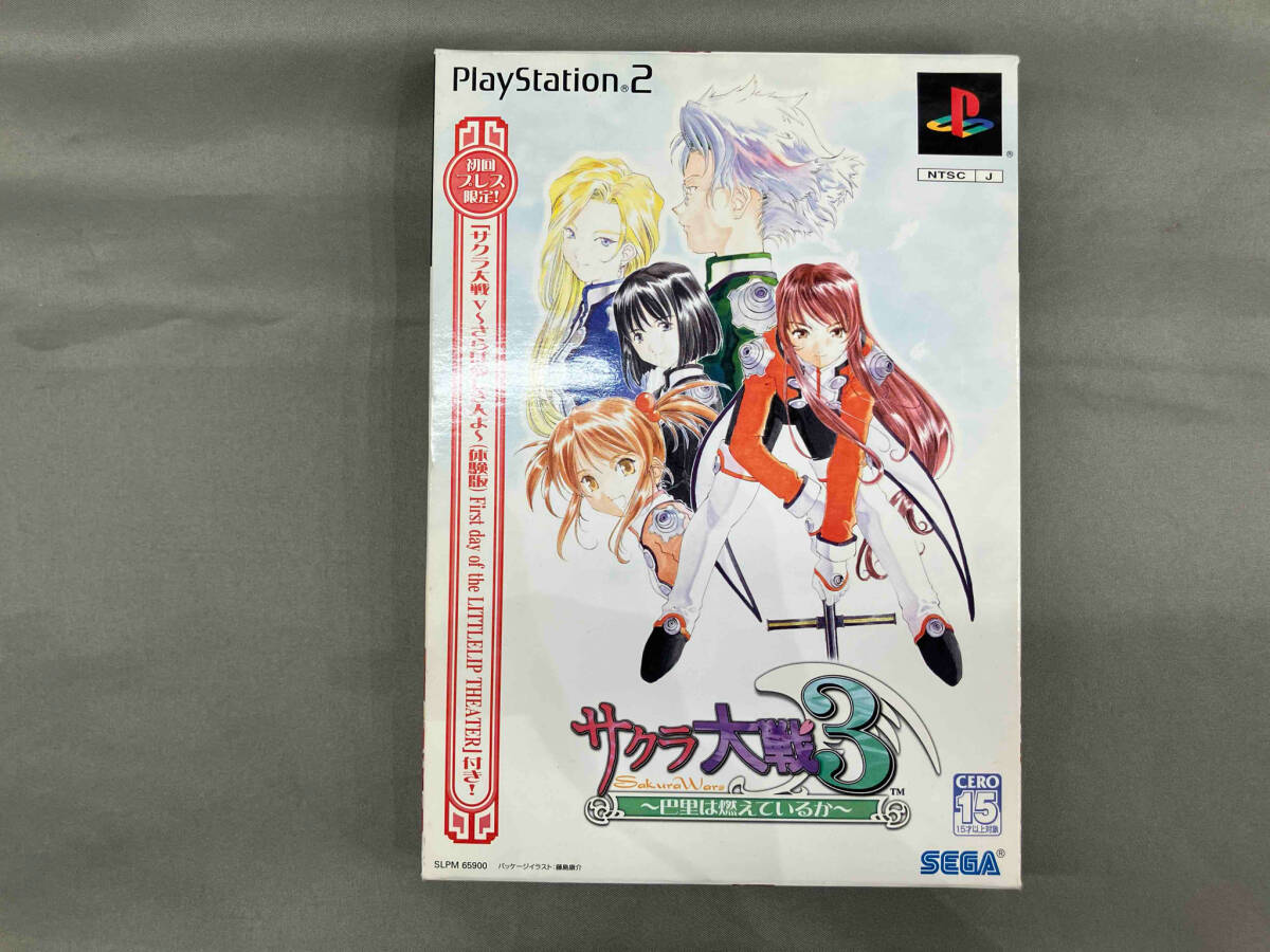 Yahoo!オークション -「ps2 サクラ大戦3 ~巴里は燃えているか