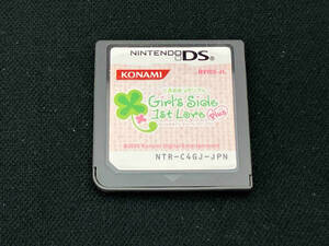 ジャンク ソフトのみ 起動チェック済み ニンテンドーDS ときめきメモリアル Girl's Side 1st Love Plus