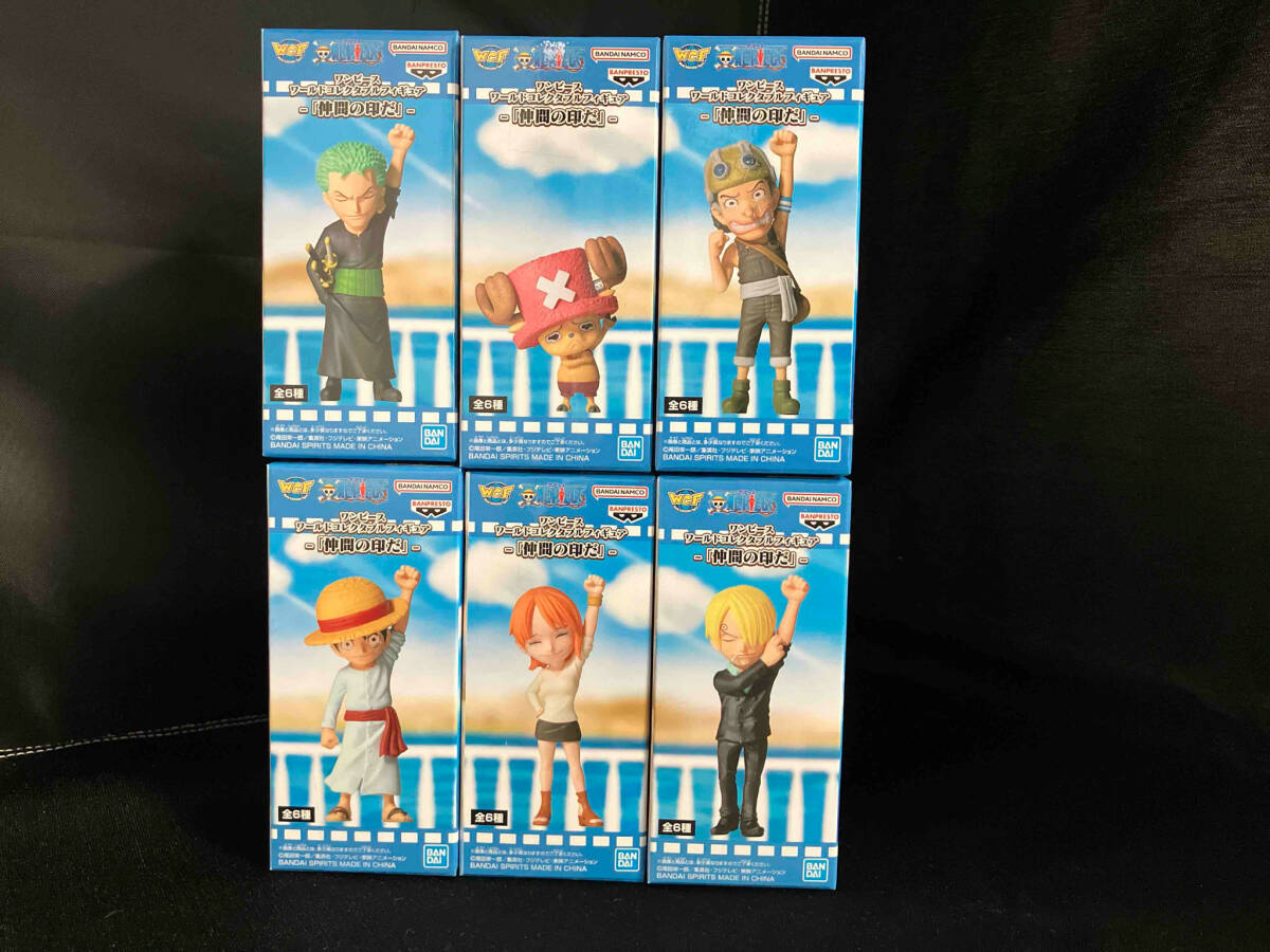 新品 未開封 コレクタブル 仲間の印だ 全6種 麦わらの一味 2025年最新】Yahoo!オークション -ワンピース 仲間の印の中古品