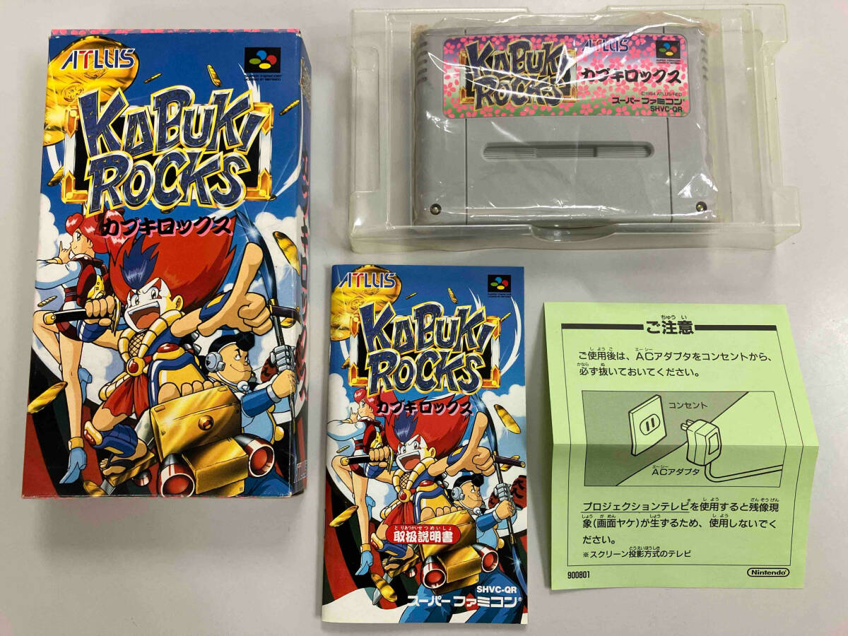 Yahoo!オークション -「sfc カブキロックス」(ゲーム) の落札 Yahoo!オークション -「sfc カブキロックス」(ゲーム) の落札