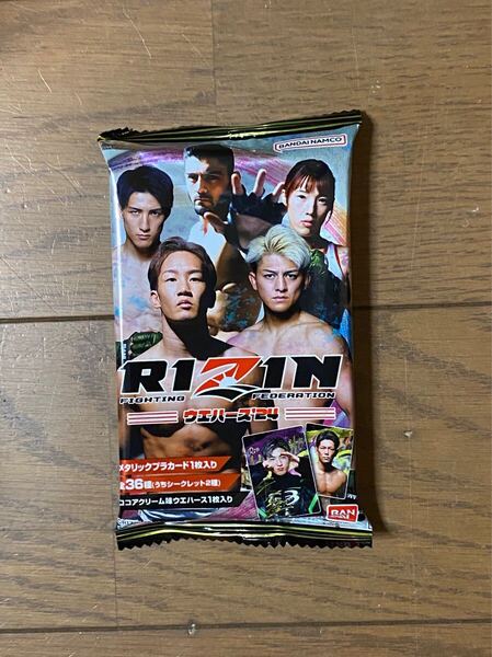 RIZINウエハース24☆未開封☆1袋☆RIZINウエハース☆