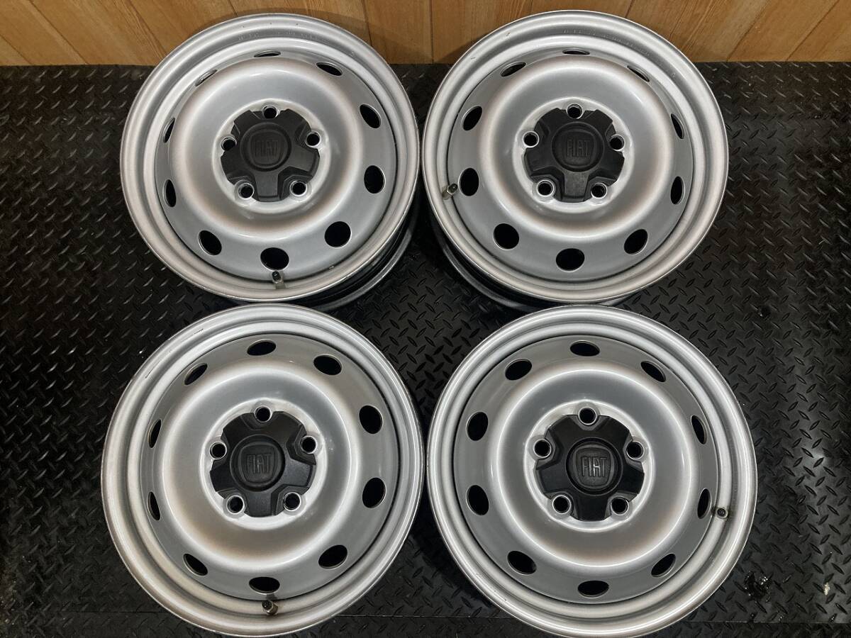 超希少 バリ溝 美品】フィアット デュカト 純正 16in 6J+68 PCD118 1397173080 ブリヂストン ブリザック W979  225/75R16 LT FIAT DUCATO 中古 スタッドレスタイヤホイールセット | パーツ販売ナンバーワン