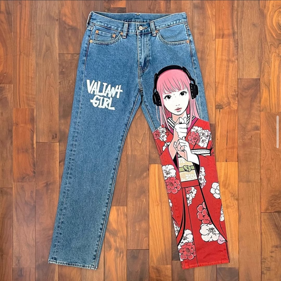 Yahoo!オークション -「カスタマイズ」(リーバイス) (ジーンズ