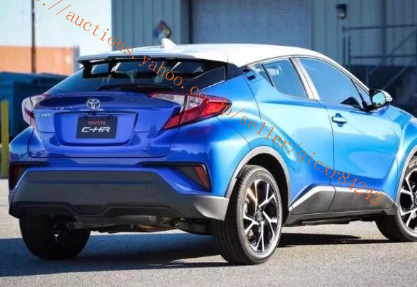 トヨタ C-HR 2016&2019年 2色可選 ライトカバー テールランプ ガーニッシュ 6Pセット ABSqzsl005