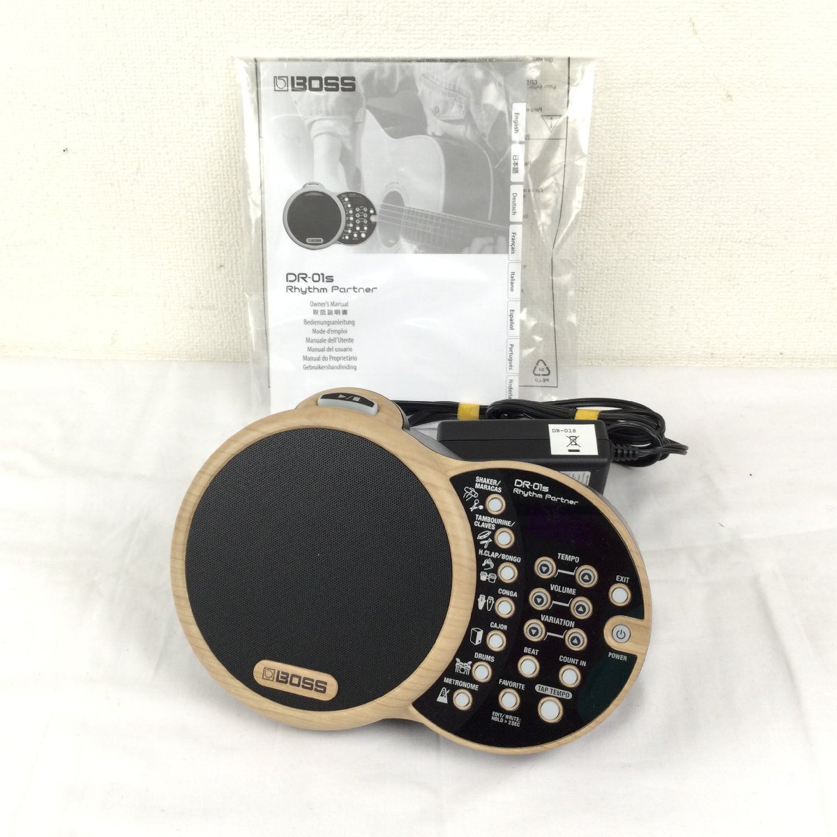 BOSS DR-01S Rhythm Partner リズムマシンDR01S ボス 【 アクア