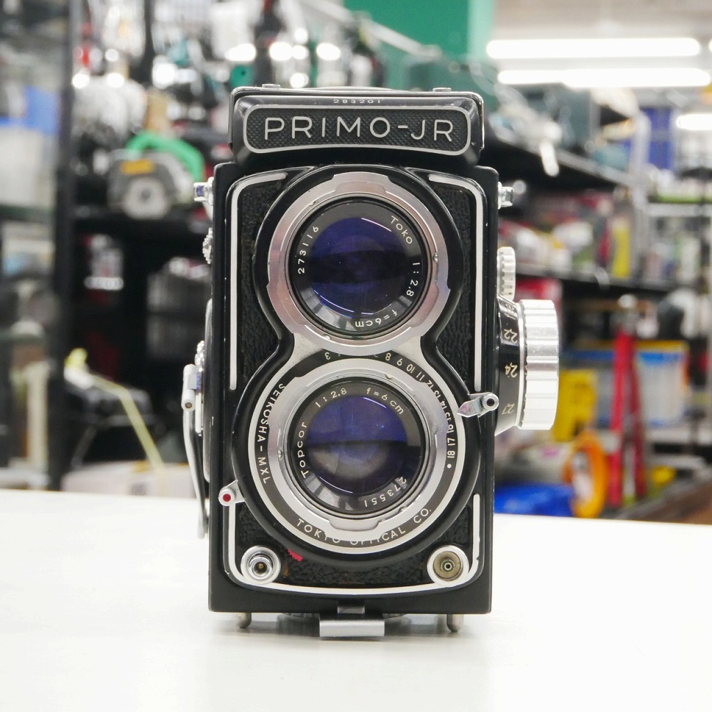 Yahoo!オークション -「primo jr」(二眼レフ) (フィルムカメラ Yahoo!オークション -「primo jr」(二眼レフ) (フィルムカメラ