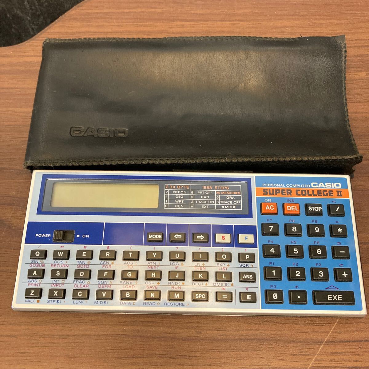 カシオSuper CollegeⅡ ポケットコンピュータ、おまけ付き