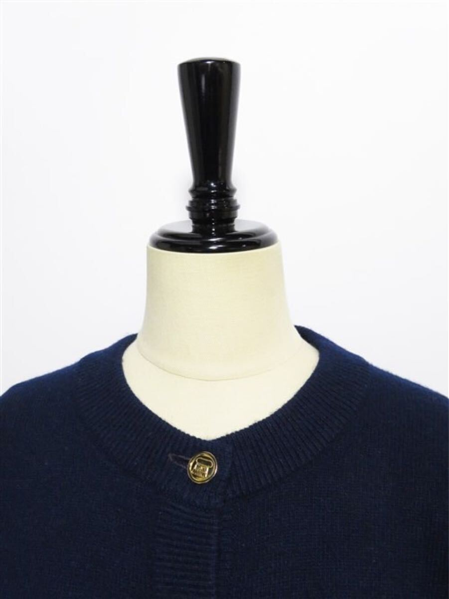 64268 CHANEL / シャネルヴィンテージ CCノルディック カシミヤ ニットカーディガン 64268 CHANEL / シャネルヴィンテージ CCノルディック カシミヤ ニットカーディガン