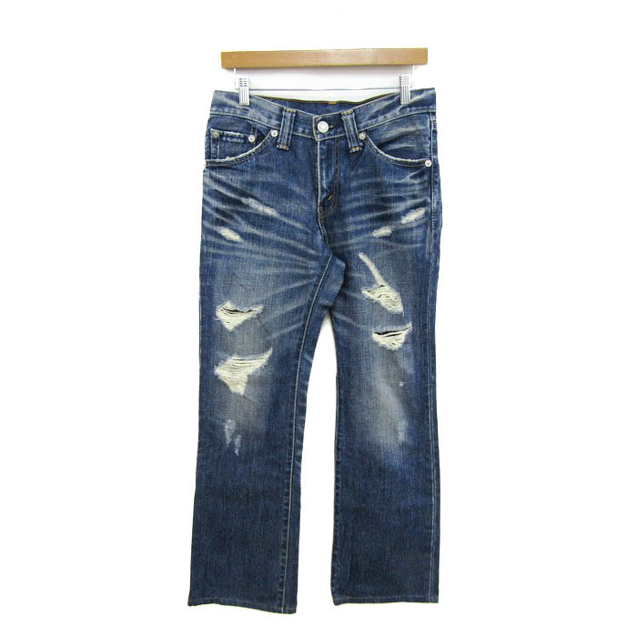 リーバイス デニムパンツ ジーンズ 708 ダメージ ボトムス メンズ W31 L33サイズ ブルー系 Levi\'s