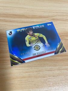 Topps 2024 J Lee g наилучший образец Kashiwa Ray soru гора рисовое поле самец .Blue foil 75 листов ограничение parallel карта J-league Flagship tops