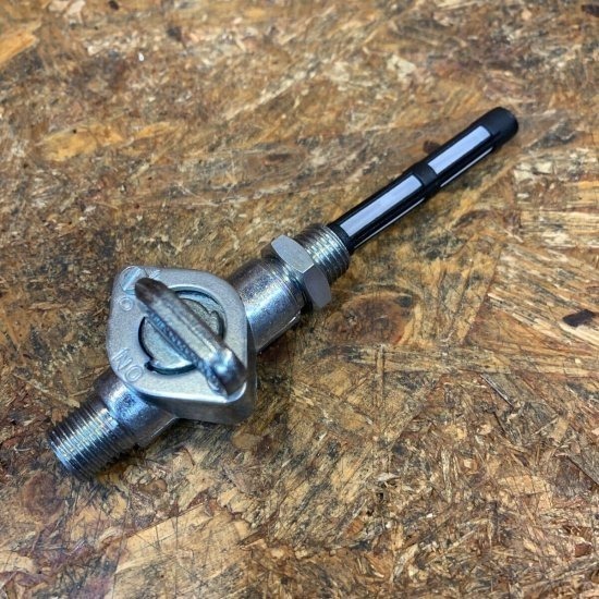 ワッセル フューエルコック ペットコック 1/4 レバー式 ビンテージ タンク トライアンフ BSA ノートン ビンテージ (WW27728)