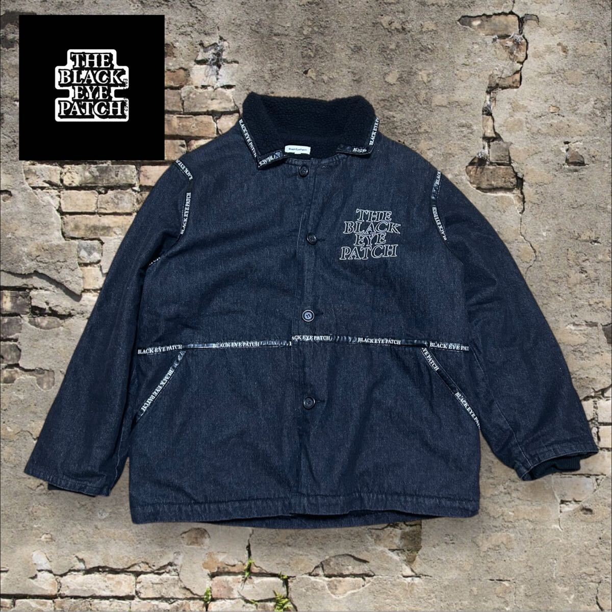 Yahoo!オークション -「black eye patch」(ジャケット、上着 Yahoo!オークション -「black eye patch」(ジャケット、上着