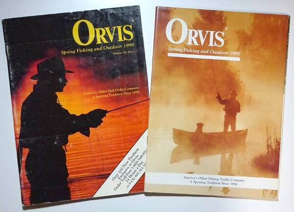 ☆ Orvis 1990 Spring Catalog Volume III, No.1 US & JP ☆ オービスの1990年春カタログ日米セット ☆