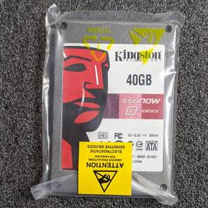 【未開封】Kingston キングストン SSDNow V series 40GB