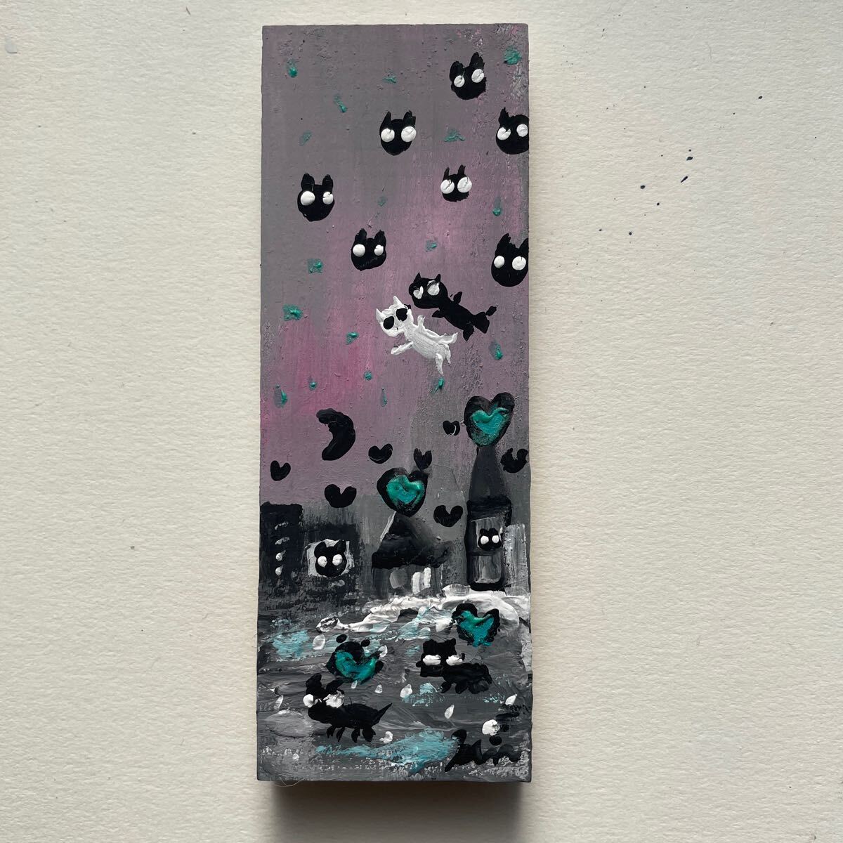 Yahoo!オークション -「猫」(アクリル、ガッシュ) (絵画)の落札 Yahoo!オークション -「猫」(アクリル、ガッシュ) (絵画)の落札