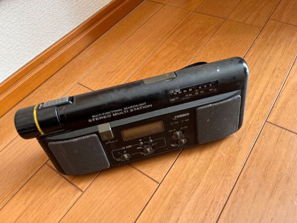 【ジャンク品】LS-820型ツインバードTWINBIRDポータブルステレオラジオ