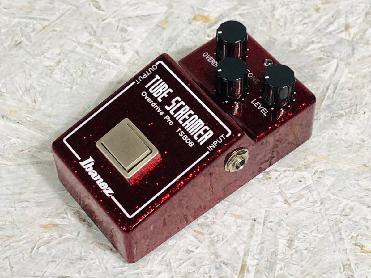 【ヴィンテージ】 名機 Ibanez TS-808 TS808 TUBE SCREAMER Overdrive Pro アイバニーズ  チューブスクリーマー 初期型 ディストーション オーバードライブ 歪み