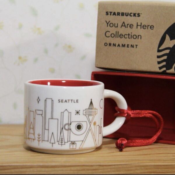 【スターバックス・オーナメント】2014限定 YAH シアトル デミタス 2oz