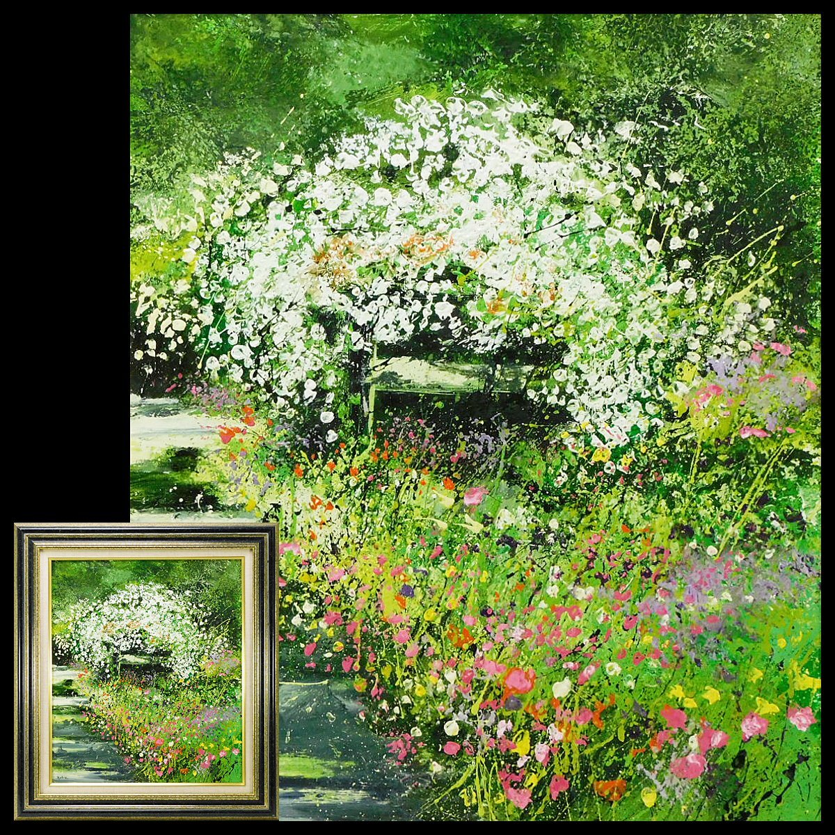 Yahoo!オークション -「バラ 白」(絵画) (美術品)の落札相場 Yahoo!オークション -「バラ 白」(絵画) (美術品)の落札相場