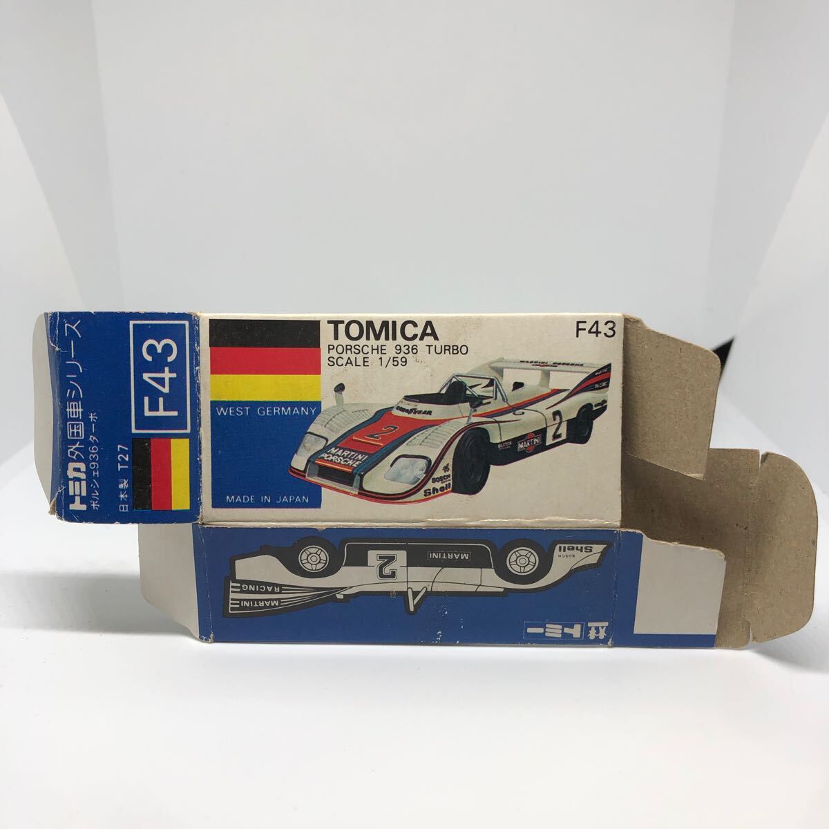Amazon | トミカ青箱-＃F-043ポルシェ936ターボ青箱トミカ