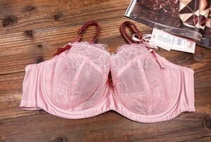 *:.H75 *:イギリス Boux Avenue 可愛くてセクシー豪華な繊細ジャカード総レース高級ライン ブラジャー