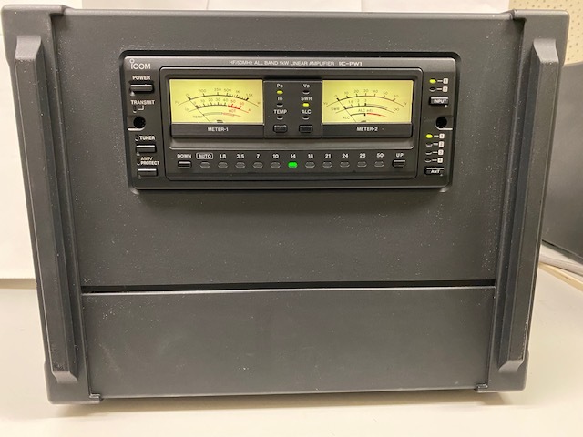 Yahoo!オークション - アイコム IC-PW1後期型 1KWリニアアンプ