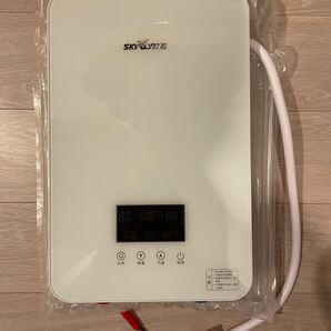 電気給湯器 220V 8000W 小型電気温水器 30℃-55℃ 電気タンクレス給湯器 家庭用 温水ヒーター