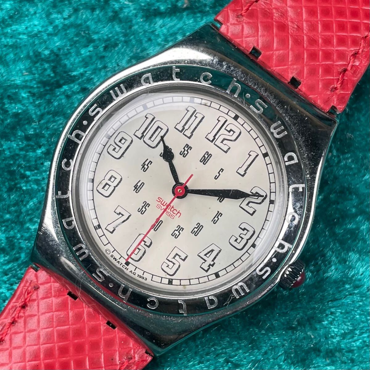 Yahoo!オークション -「(赤 レッド red)」(IRONY) (SWATCH)の