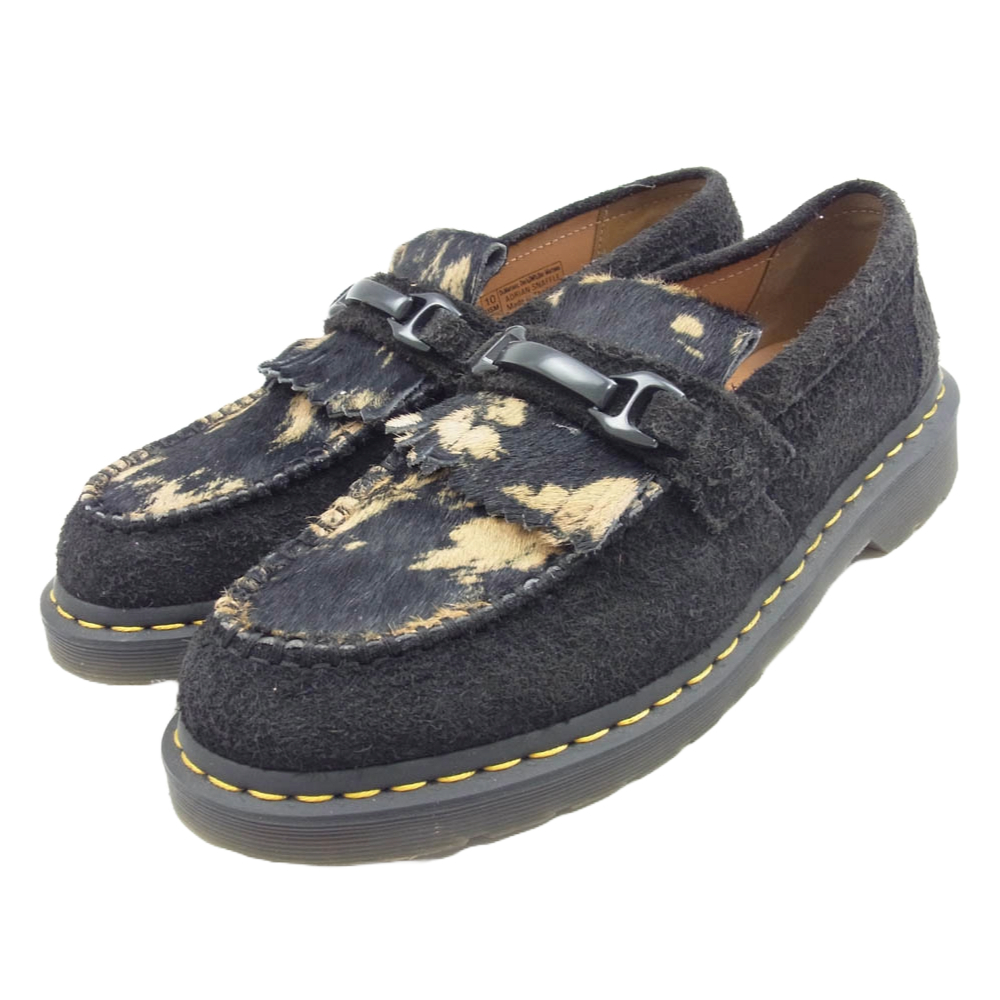 COMME des GARCONS COMME des GARCONS (コムデギャルソン コムデギャルソン) Dr.Martens  (ドクターマーチン) レザーローファーシューズ ブラック サイズ:23