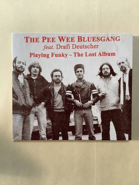 送料無料 THE PEE WEE BLUESGANG feat.DRAFI DEUTSCHER「PLAYING FUNKY-THE LOST ALBUM」輸入盤 デジパック仕様