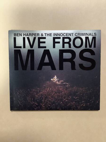 送料無料 ベン ハーパー & ザ イノセント クリミナルス「LIVE FROM MARS」2枚組CD ライヴ全25曲 輸入盤 紙ジャケット仕様