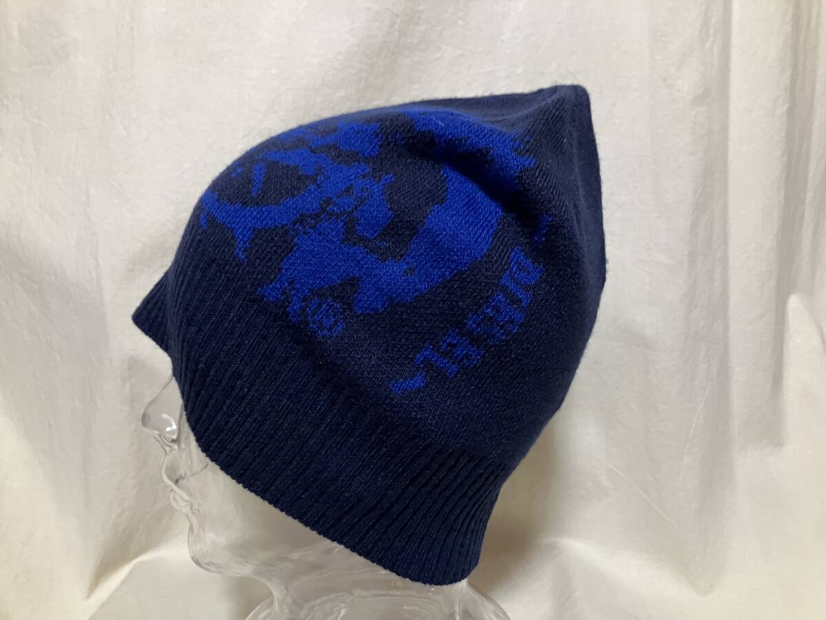 DIESEL ディーゼル ニット帽 帽子 メンズ リブ切替 ブレイブマン