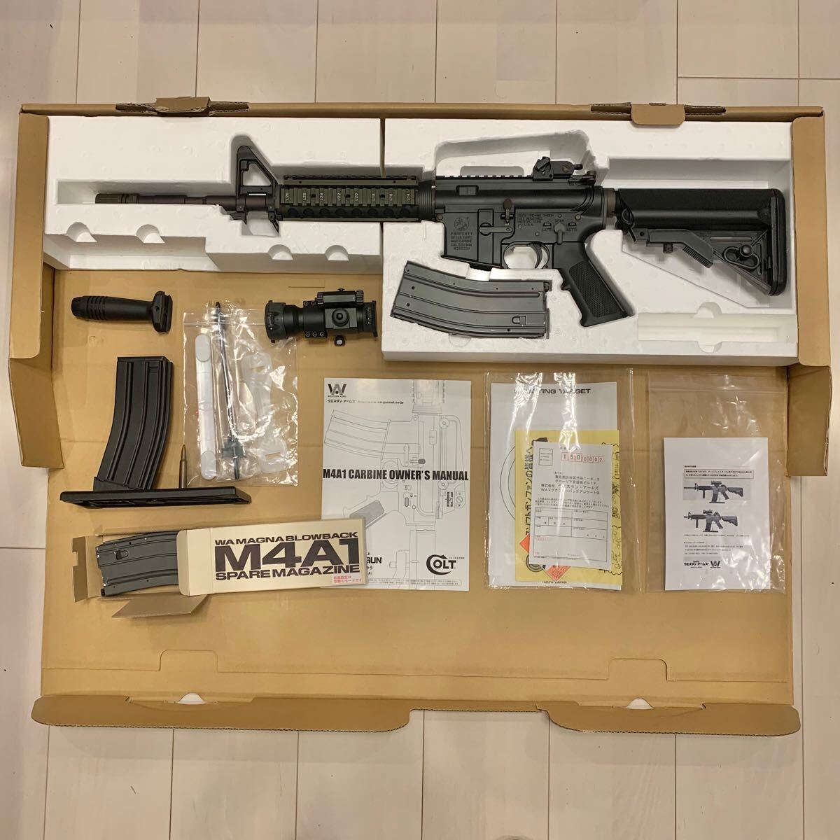 Yahoo!オークション -「wa m4 フルメタル」の落札相場・落札価格 Yahoo!オークション -「wa m4 フルメタル」の落札相場・落札価格