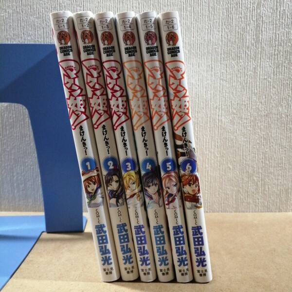 マケン姫っ! 1~6 (角川コミックスドラゴンJr. KCJ125-1) 武田弘光/〔作〕