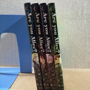 Are you Alice? 1~4 (ZERO-SUM COMICS) 片桐 いくみ 画 アーユーアリス