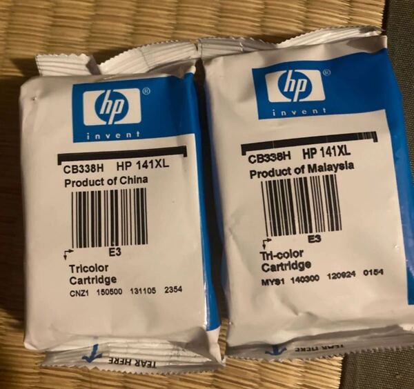 hp 141xl カラー インクカートリッジ まとめ