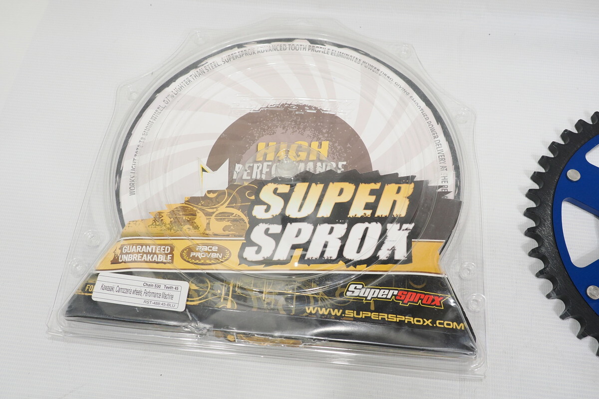 新品 イギリス Super sprox 製 リアスプロケット RST-488 530-45丁 ZX12R ZRX1200 ZX9R ZXR750 等に/ XAM A6402-45 / RK108-45 互換 新品 イギリス Super sprox 製 リアスプロケット RST-488 530-45丁 ZX12R ZRX1200 ZX9R ZXR750 等に/ XAM A6402-45 / RK108-45 互換