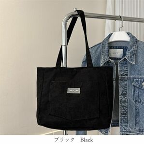 トートバッグ バッグ 大きめ レディース デニム キャンバス ブラック