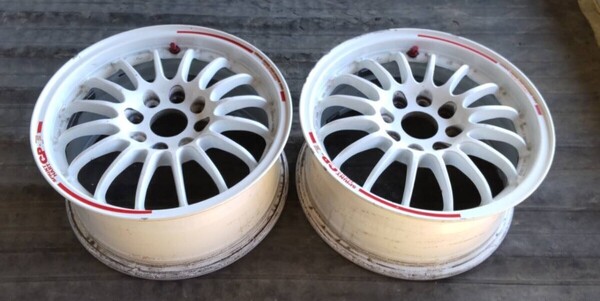 希少 軽量 SSR スプリントハート CP-F ホイール タイプD 4H 114.3 15インチ 7JJ +42 2本セット 当時物