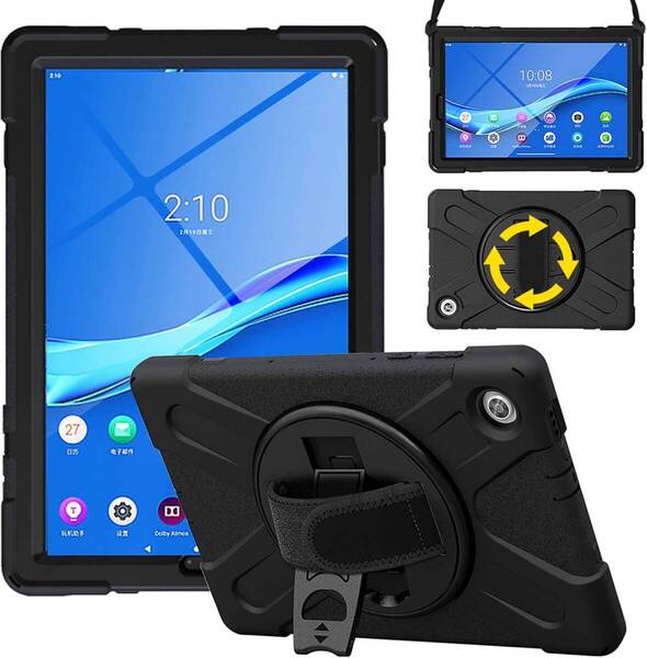 ZenRich Lenovo Tab M10 HD (2nd Gen)/B10 HD (2nd Gen) ケース,Lenovo Tab M10 2020/2021第2世代 耐衝撃 ケースLenovo Tab B10 2022/2023